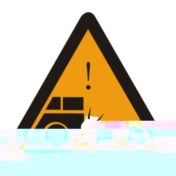 事故易發路段標志