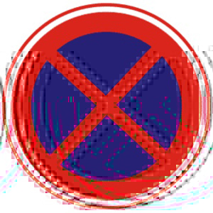 禁止車輛停放標志