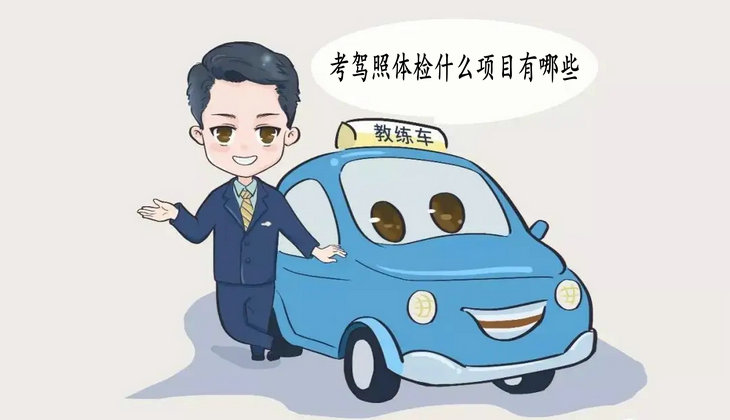 考駕照體檢什么項目有哪些
