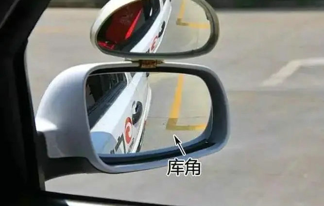 倒車入庫看哪四點最準科目二