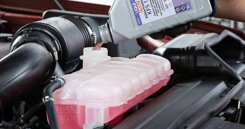 防凍液紅色和綠色有什么區別