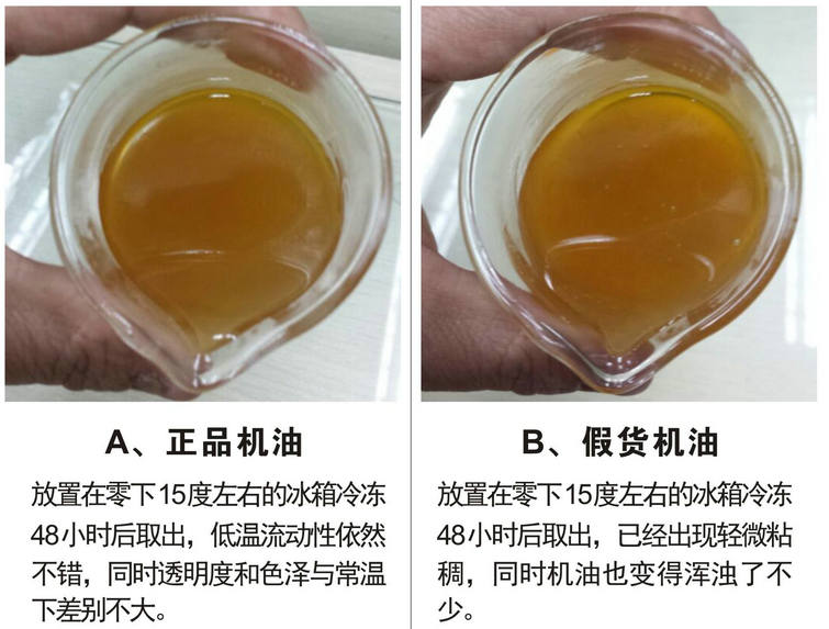 假機油和真機油有什么區別