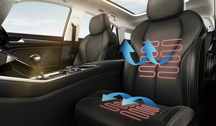 汽車座椅通風是吸的還是吹的