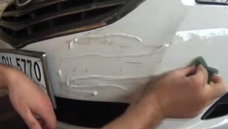 汽車劃痕怎么修復什么方法好