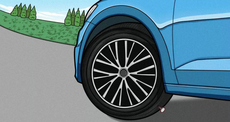 車吃胎了還能繼續跑嗎