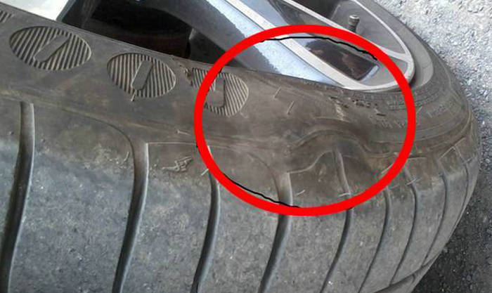 輪胎側面鼓包還能修復嗎