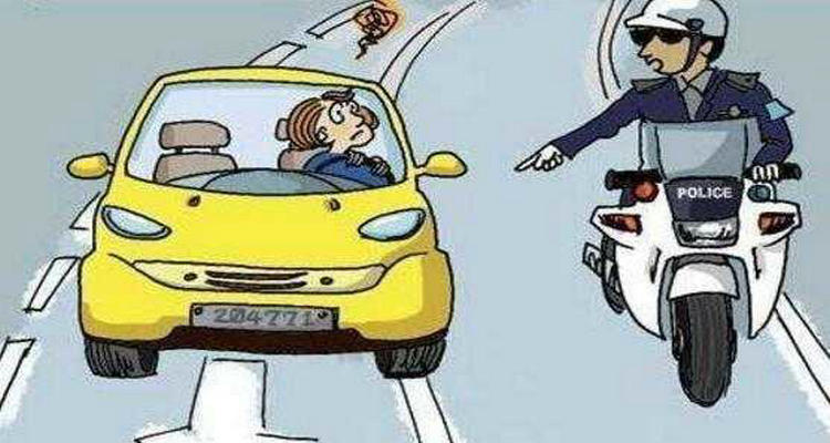 不按規(guī)定會(huì)車的扣幾分