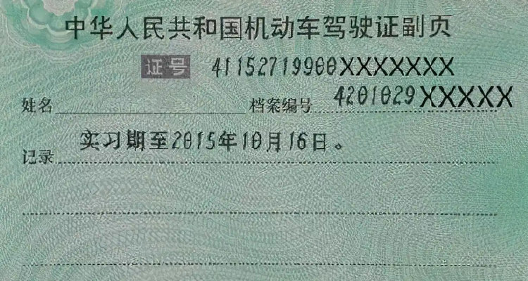 駕照副頁(yè)丟了怎么辦理