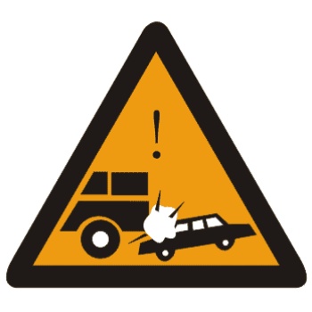 事故易發路段標志