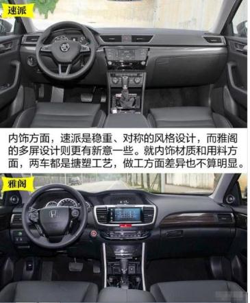 雅閣和速派哪個好，空間優(yōu)勢誰更強（速派略勝一籌）