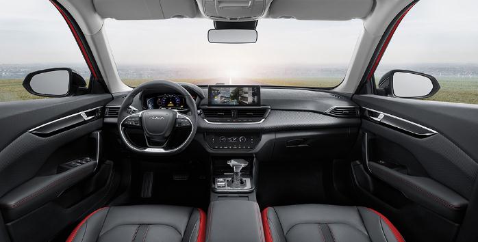 奕炫GS黑武士版，紅色“AEOLUS”LOGO標識成為亮點