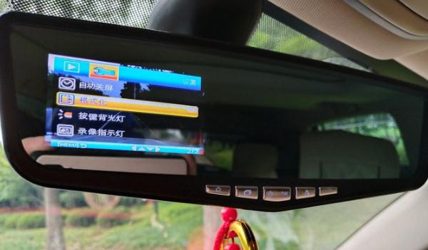 行車記錄儀5個按鍵圖解，實用更快捷