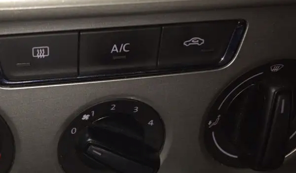 汽車內循環和外循環圖標 空調控制面板帶箭頭標志（操作方式簡單）