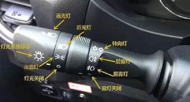 科目三燈光考試口訣表,記住口訣操作就簡單了