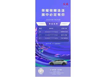 首批“錦鯉”已領(lǐng)獎(jiǎng)！一汽紅旗向幸運(yùn)粉絲交付紅旗EH7