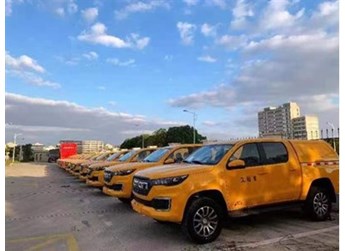 行業首選 批量福田皮卡工程車再次交付昆山思源自來水公司 封面圖