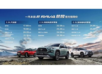 新RAV4榮放全能超進化 輕松游走城野之間