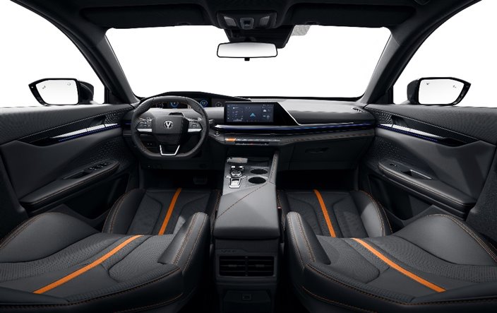 E:\長安圖片\【媒體資料夾】“經典煥新，有你真好”長安汽車春季煥新發布會\產品圖片素材\第二代UNI-V\UNI-V美圖\原子灰\內飾\長安UNI-V-原子灰正大內 3000.jpg