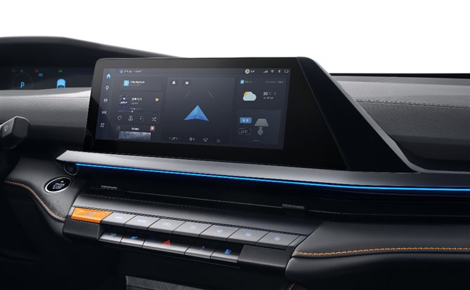 E:\長安圖片\【媒體資料夾】“經典煥新，有你真好”長安汽車春季煥新發布會\產品圖片素材\第二代UNI-V\UNI-V美圖\原子灰\內飾\長安UNI-V-原子灰屏幕 3000.jpg