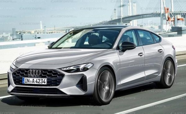奧迪全新一代A4曝光 外觀稱得上小號A7 或于年底亮相