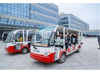 青島新名片實力出圈 百城百網總編輯走進北京汽車制造廠