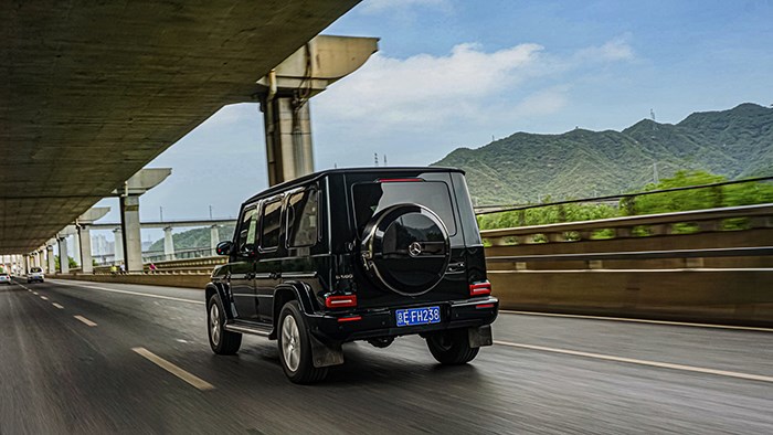 王者歸來 試駕全新一代奔馳G500 