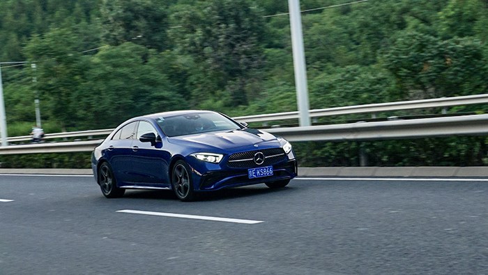 格調與豪華 萬車網試駕2022款奔馳CLS 350 4MATIC