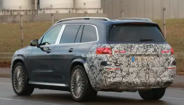 新款邁巴赫GLS諜照曝光 外觀細節調整 預計明年發布