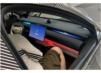 預售80萬！蔚來旗艦行政轎車ET9內飾首曝：搭載貫穿屏幕+橢圓方向盤