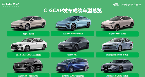 中汽測(cè)評(píng)公布12款車(chē)型測(cè)評(píng)結(jié)果：阿維塔11、極越01、小鵬G6在列