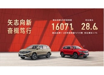活出彩！捷達品牌6月銷量同比增長28.6%，聚焦用戶體驗