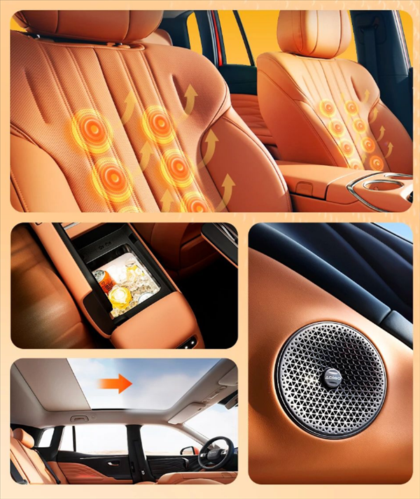 續航750km 廣汽埃安第二代AION V霸王龍內飾首發：一鍵成床